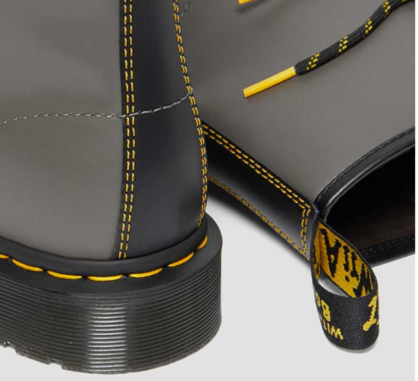 Giày  Dr. Martens 1460 Smooth Clash Leather Lace Up Boots 27538001 - Ảnh 3