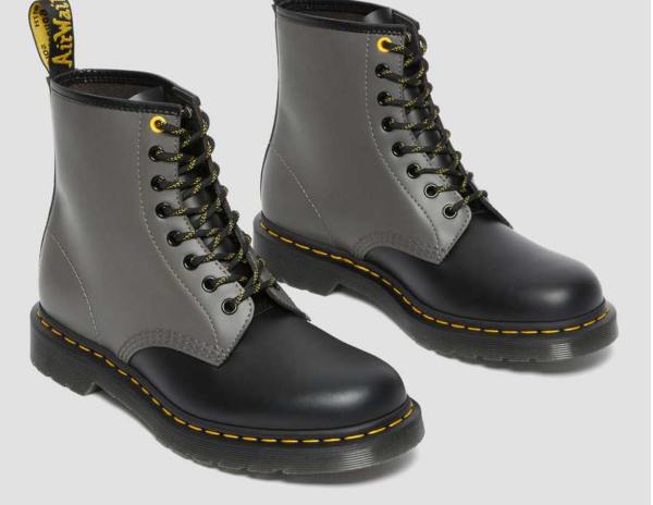Giày  Dr. Martens 1460 Smooth Clash Leather Lace Up Boots 27538001 - Ảnh 4
