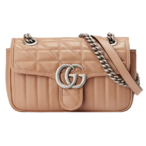 Túi Gucci GG Marmont Mini Shoulder Rose Beige Leather 446744-UM8AN-2754