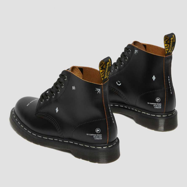 Giày Dr.Martens 101 Goodhood Leather 'Black' 27588001 - Ảnh 4