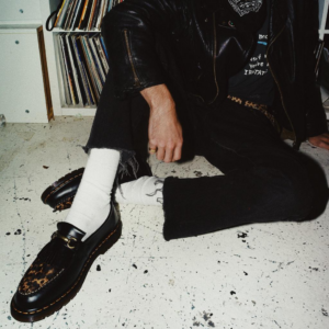 Giay Dr.Martens Adrian Snaffle Hair On 'Black' 27730001