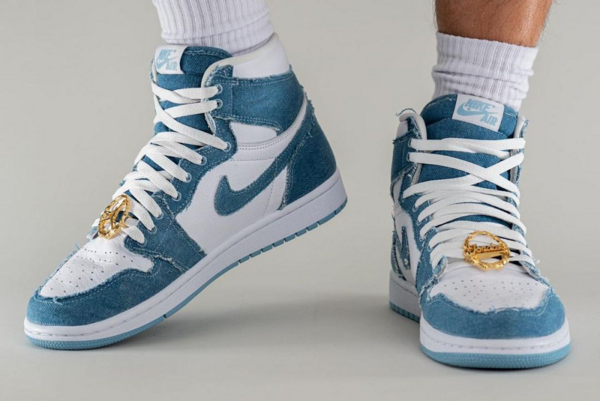 Giày Nike Air Jordan 1 High OG 'Denim' DM9036-104 - Ảnh 4