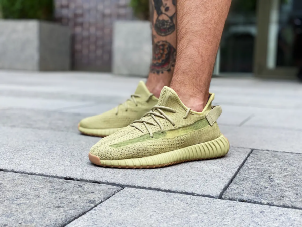 Giày Adidas Yeezy Boost 350 V2 'Sulfur' FY5346 - Ảnh 5
