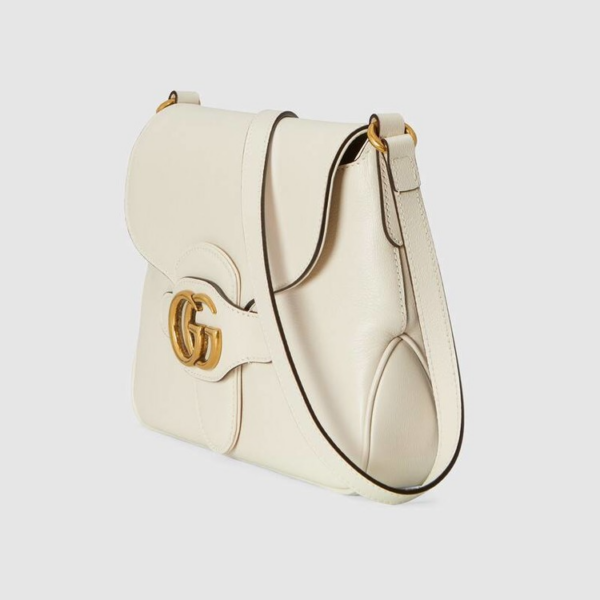 Túi Gucci Double G Messenger Shoulder Bag 'White' ‎648934-1U10T-9022 - Ảnh 2