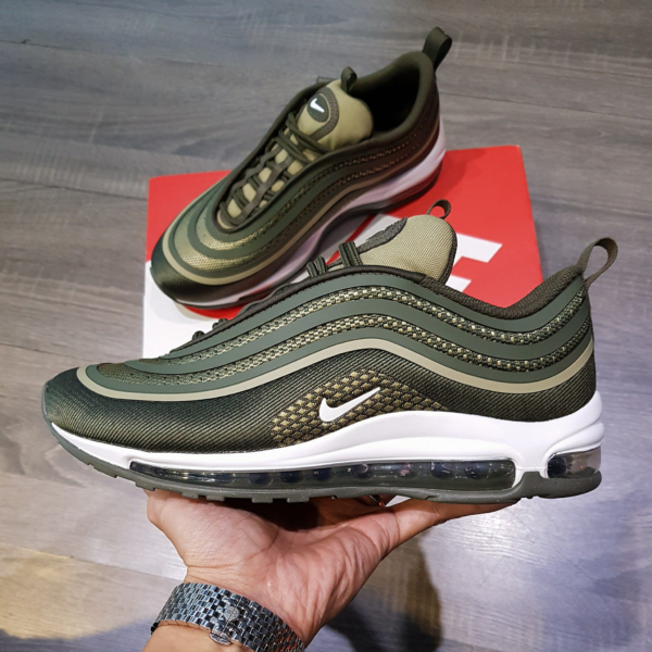 Giày Nike Air Max 97 Ultra 17 GS 'Cargo Khaki' 917998-300 - Ảnh 3