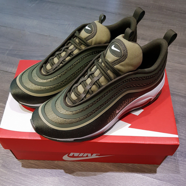 Giày Nike Air Max 97 Ultra 17 GS 'Cargo Khaki' 917998-300 - Ảnh 2
