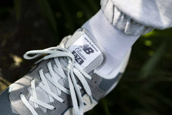 Giày New Balance 574 'Grey Sky Blue' ML574BA2 - Ảnh 8