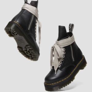 Giay Dr. Martens 1460 x Rick Owens Quad Leather 'Black Lunar' 27978001