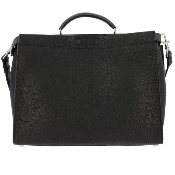 Túi Fendi Handbags Peekaboo Selleria Men Leather Black 7VA388-A4BH-F0B1J - Ảnh 3