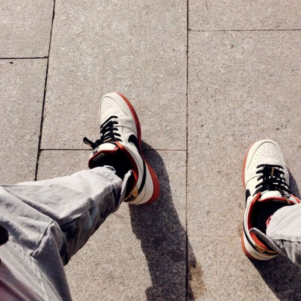 Giày Nike Dunk Low SB 'Muslin' BQ6817-100 - Ảnh 3