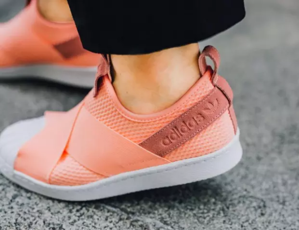Giày Adidas Wmns Superstar Slip On 'Clear Orange' AQ0919 - Ảnh 5