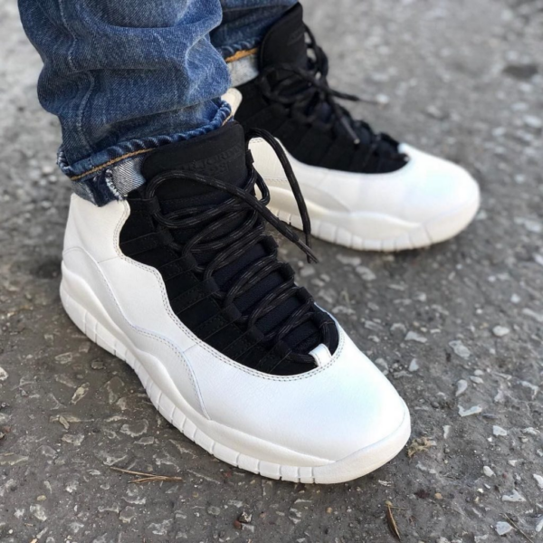 Giày Nike Air Jordan 10 Retro BG 'I'm Back' 310806-104 - Ảnh 2