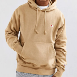 Alternative view of Champion Reverse Weave Hoodie Sweatshirt Tan A1704H-FUX