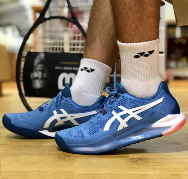 Giày Tennis Asics Gel Resolution 8 'Blue' 1041A079-404 - Ảnh 4
