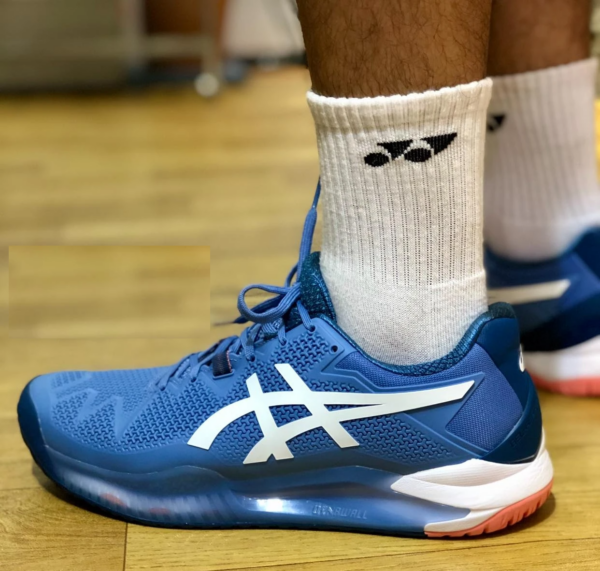 Giày Tennis Asics Gel Resolution 8 'Blue' 1041A079-404 - Ảnh 3