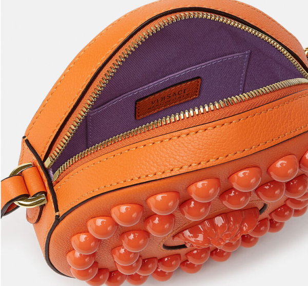 Túi Versace La Medusa Round Camera Orange DBFI050-DVIT4B-1O24V - Ảnh 6
