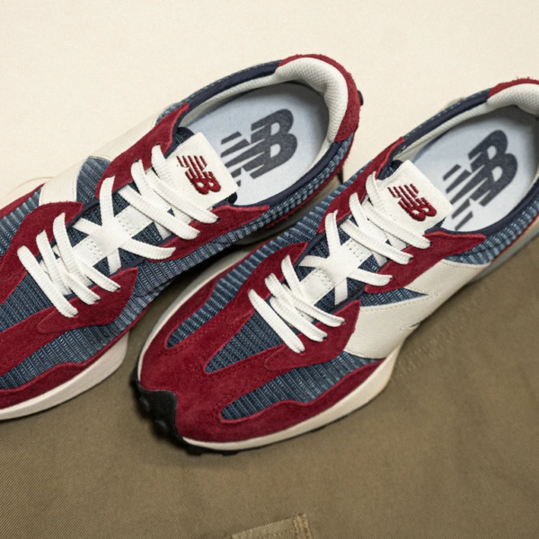 Giày New Balance 327 'Navy Blue Red White' MS327MR - Ảnh 6