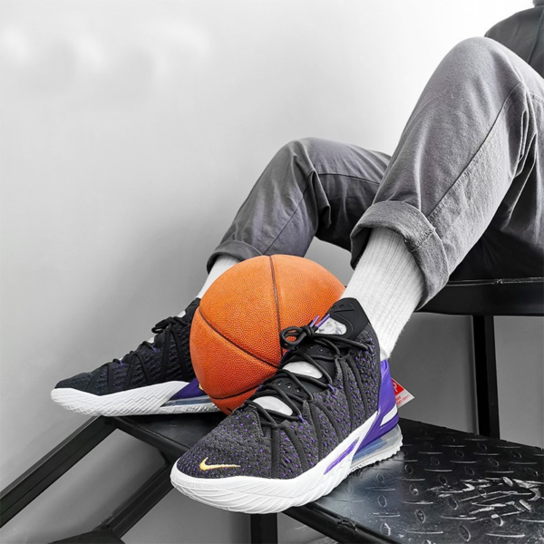 Giày Nike LeBron 18 EP 'Lakers' CQ9284-004 - Ảnh 6