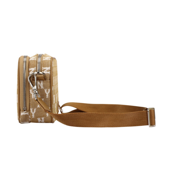 Túi MLB Jacquard Monogram Mini Cross Bag New York Yankees 32BGDM111-50B - Ảnh 5