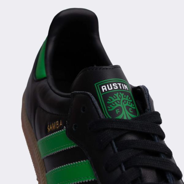 Giày Adidas Austin FC x adidas Samba 'Black Green' HQ7035 - Ảnh 3