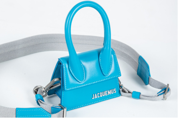 Túi Jacquemus Le Chiquito Homme Turquoise 'Blue' 216BA001-3000-340 - Ảnh 4