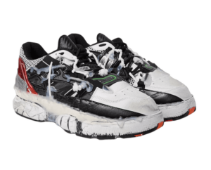 Alternative view of Giày Maison Margiela Fusion Low-Top 'Black White Red' S57WS0257P1878961