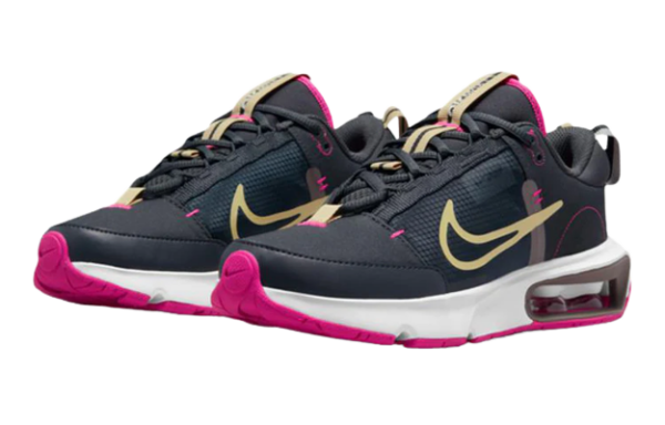 Giày Nike IntrIk SE GS Off Noir 'Pink And Black' DJ0011-001 - Ảnh 2