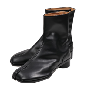 Alternative view of Giày Maison Margiela Tabi Leather Boots 'Black' S57WU0153PR516