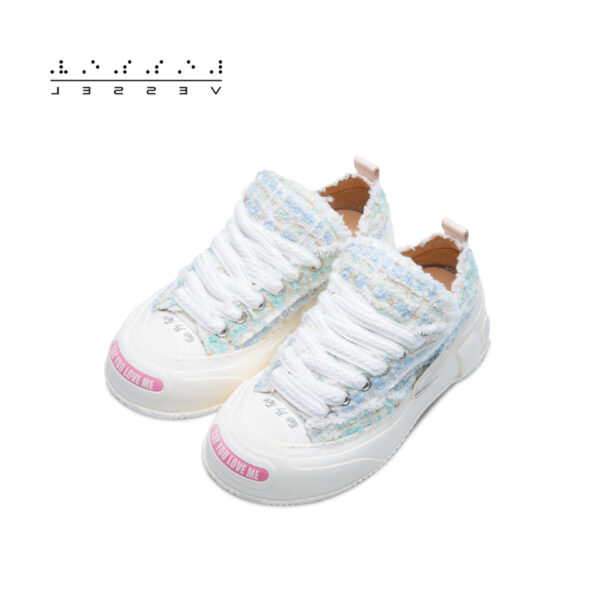 Giay xVESSEL G.O.P. 2.0 Marshmallow Lows 'Pastel Mixed Tweed' F22X64B