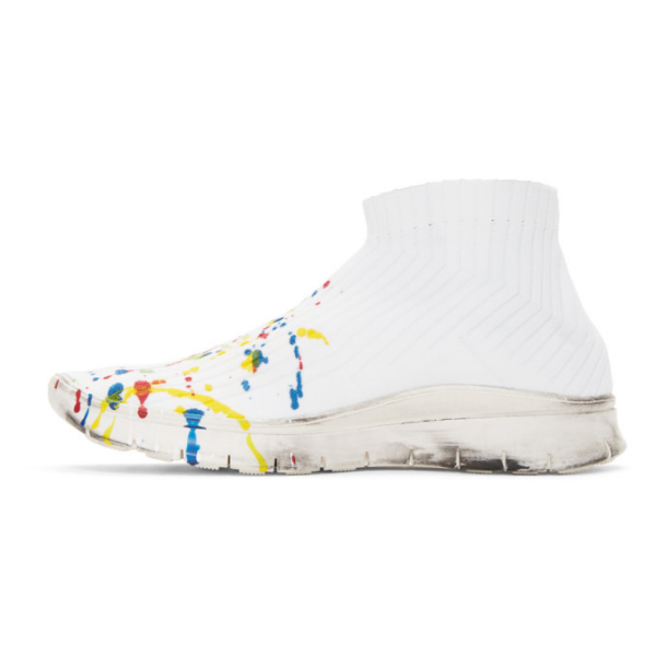 Giày Maison Margiela Painted Splatter Sock 'White' S58WS0102P1884H4239 - Ảnh 2