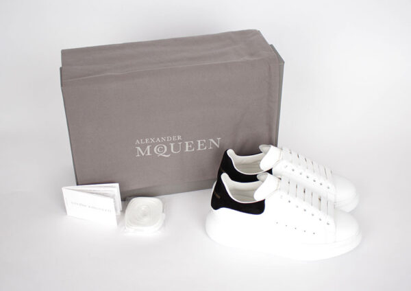 Giày Alexander McQueen Oversized SS19 'White Black' 2019 553770-WHGP7-9061 - Ảnh 5