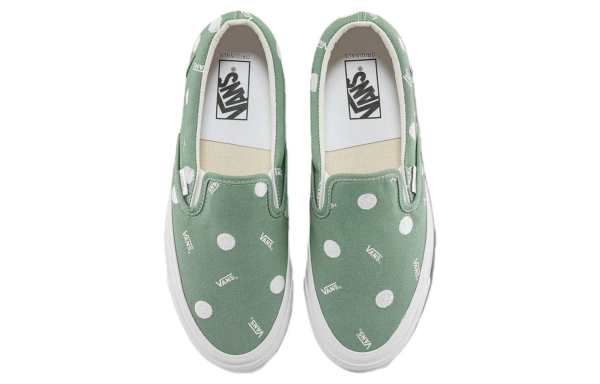 Giày Vans OG Classic Slip-on LX 'Green' VN0A45JKLDN - Ảnh 3