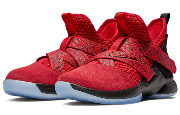 Giày Nike LeBron Soldier XII 'University Red Black' AA1352-660 - Ảnh 2