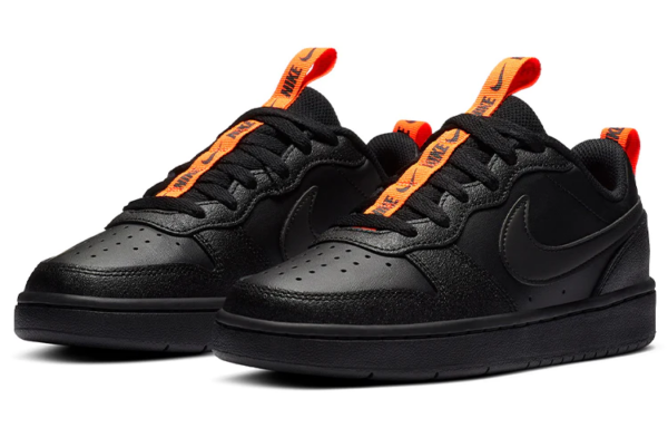 Giày Nike Court Borough Low 2 SE Black Orange CT3964-001 - Ảnh 2