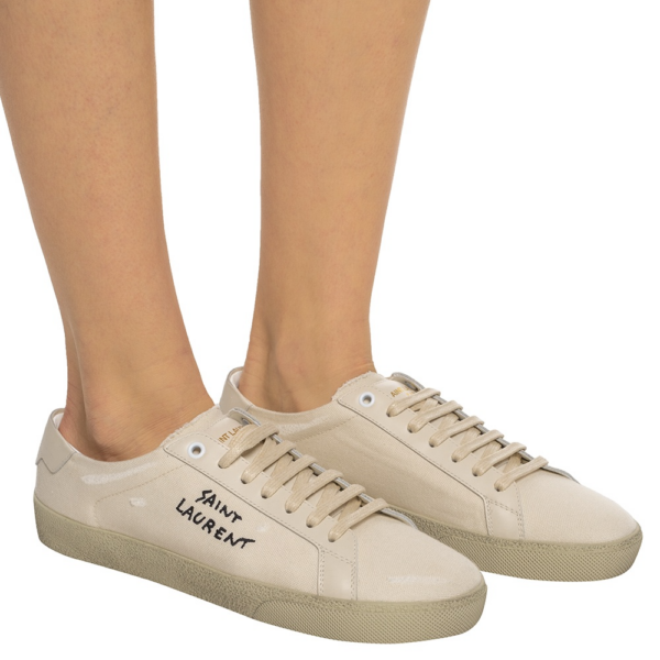 Giày Saint Laurent Court Classic SL-06 'Cream' 610648-GUP10-9113 - Ảnh 3