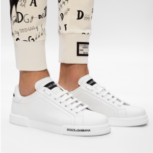 Alternative view of Giày Dolce & Gabbana Calf Nappa Portofino White CS1774-AA335-80001