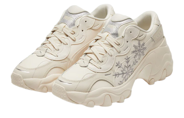 Giày Puma Pulsar Wedge Snow 'White' 385365-01 - Ảnh 2