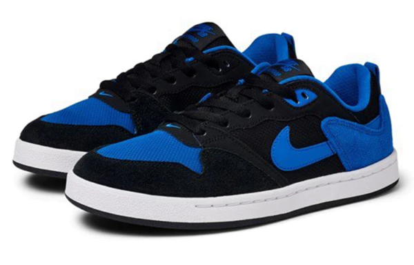 Giày Nike SB Skateboard Alleyoop GS 'Black Blue' CJ0883-004 - Ảnh 2