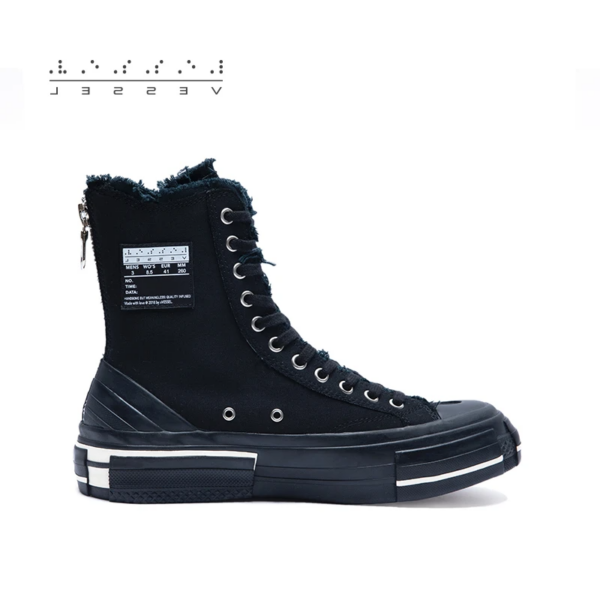 Giày XVESSEL  G.O.P. Highs for Yohji Yamamoto Reflect Stitch - Ảnh 2