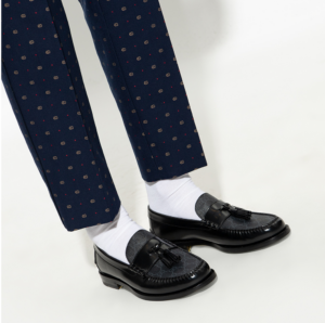 Giay Gucci GG Loafer With Tassel 'Black' ‎673817-17X30-1000