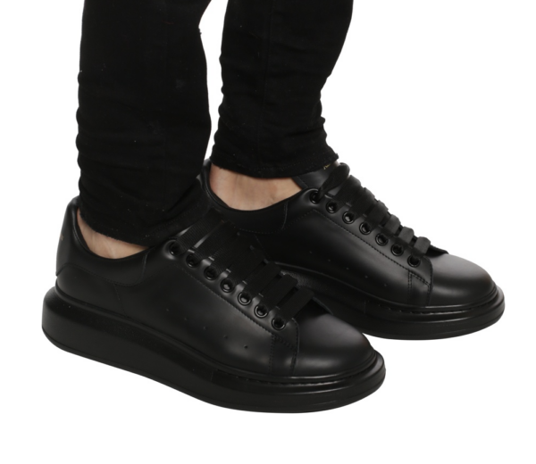 Giày Alexander McQueen Oversized Sneaker 'All Black' 553761-WHGP0-1000 - Ảnh 2