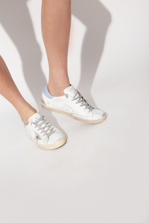 Giày Golden Goose Supper Star 'White Blue' GWF00102 F002569 10588 - Ảnh 4