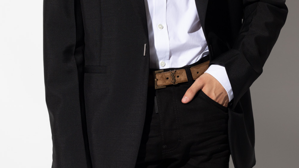 Thắt lưng Saint Laurent Monogue Belt 634440-0IS0B-2355 - Ảnh 5
