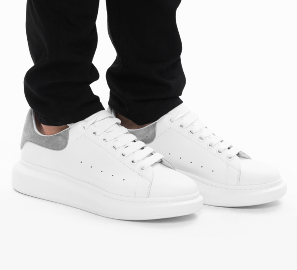 Giày Alexander McQueen Oversized Sneaker 'White Grey' 634609-WHNBZ-9724 - Ảnh 2