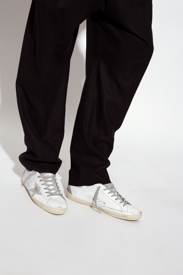 Giày Golden Goose Supper Star 'White Blue' GMF00102 F002569 10588 - Ảnh 3