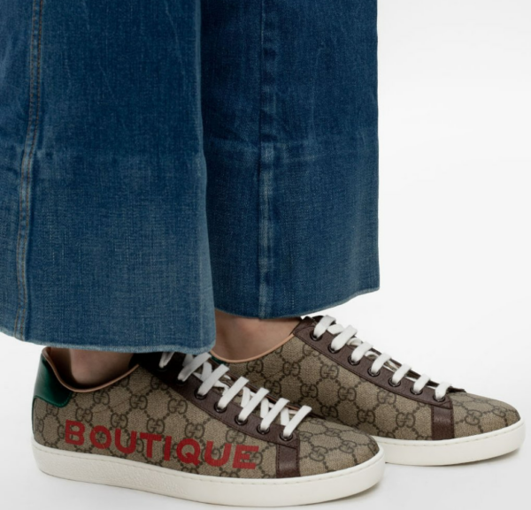 Giày Gucci  Boutique GG Supreme Canvas Leather Sneaker 623235-2BL10-8660 - Ảnh 2