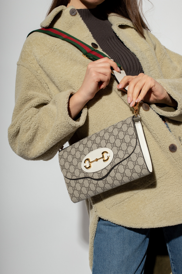 Tui Gucci Horsebit 1955 'White Leather Trim'  ‎677286-HUHHX-9759