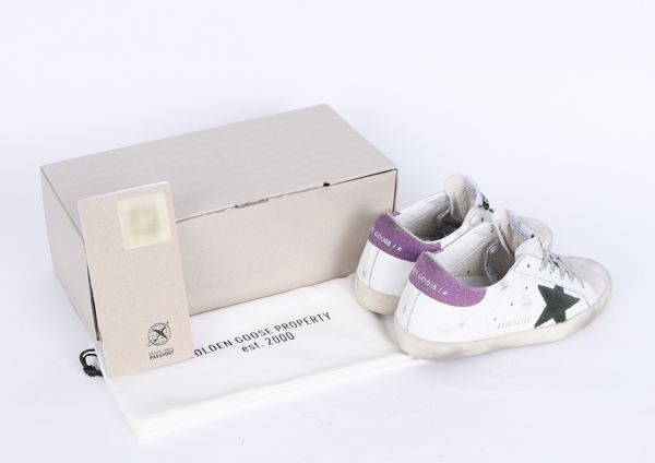Giày Golden Goose Python 'White Purple' GWF00101 F001665 10655 - Ảnh 5
