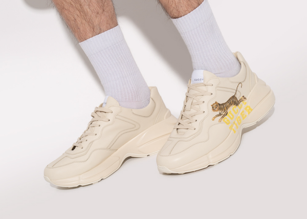 Giày Gucci Tiger Men's Rhyton sneaker ‎687611-DRW00-9522 - Ảnh 2