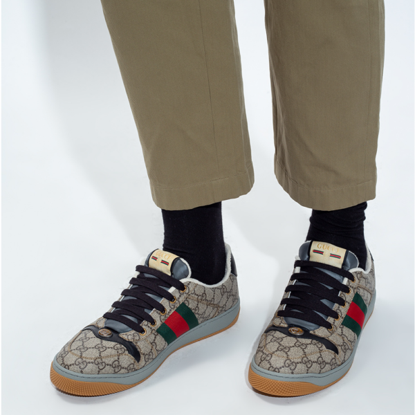 Giày Gucci Men's Screener Sneaker 674530-96GE0-9766 - Ảnh 2